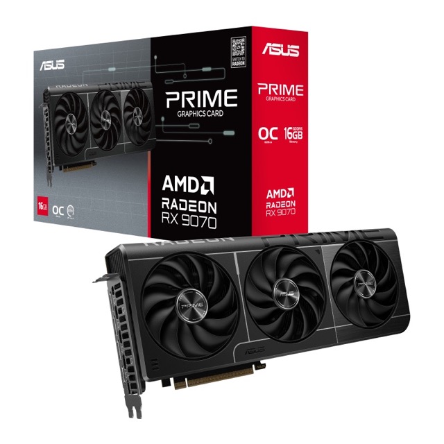Radeon RX 9070  16GB  Asus Prime OC