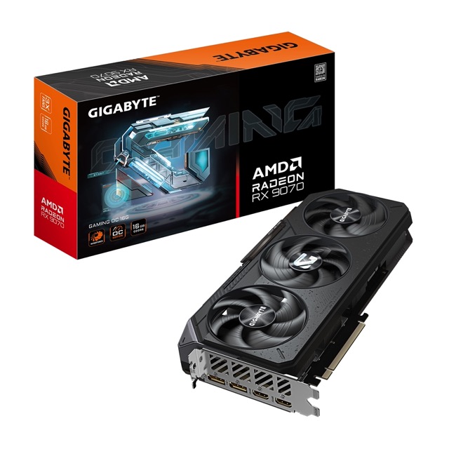 Radeon RX 9070  16GB  Gigabyte  Gaming OC