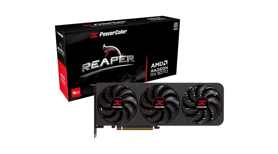 Radeon RX 9070  16GB  PowerColor  Reaper