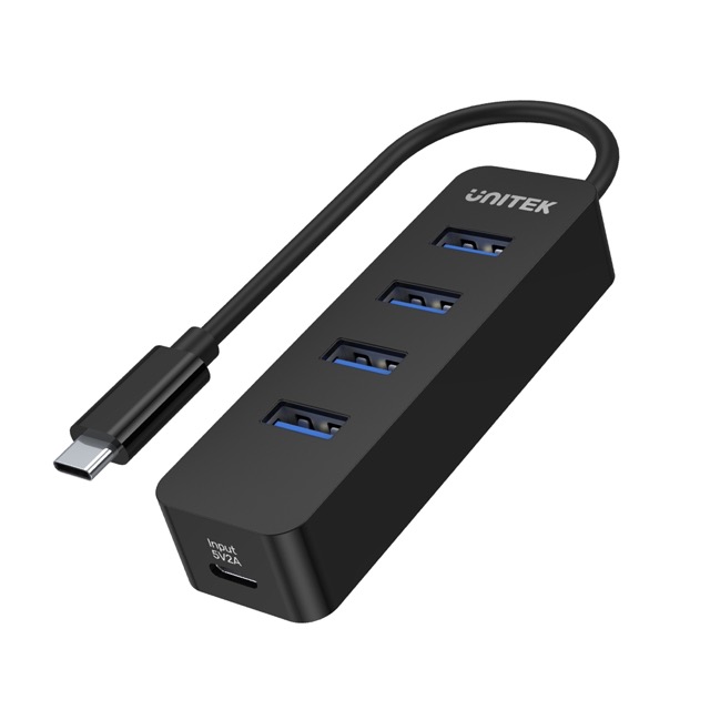 HUB USB Type-C  4 portowy Unitek