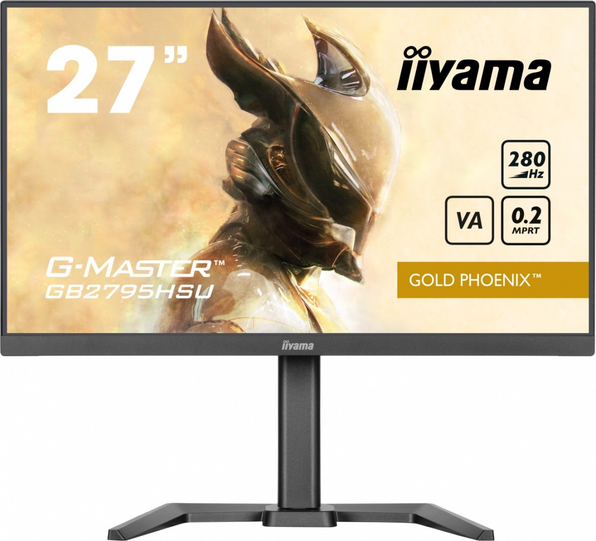 Monitor 27" iiyama G-MASTER gaming series GB2795HSU-B1  Gold Phoenix