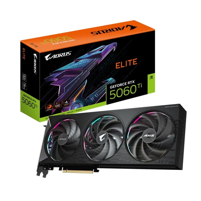 GeForce RTX 5060 Ti  16GB  Gigabyte  AORUS Elite