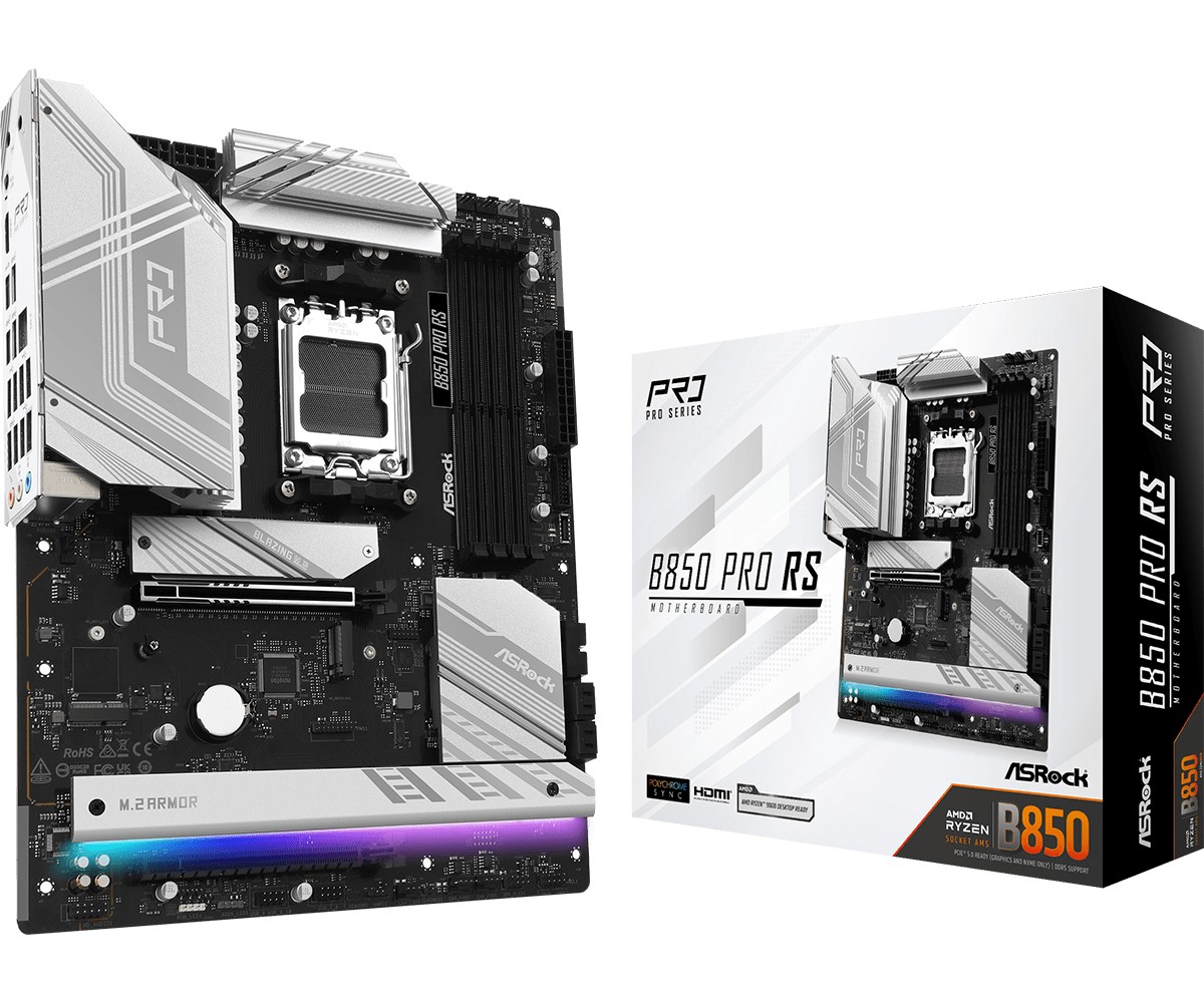 Płyta Socket AM5  ASRock B850 PRO RS