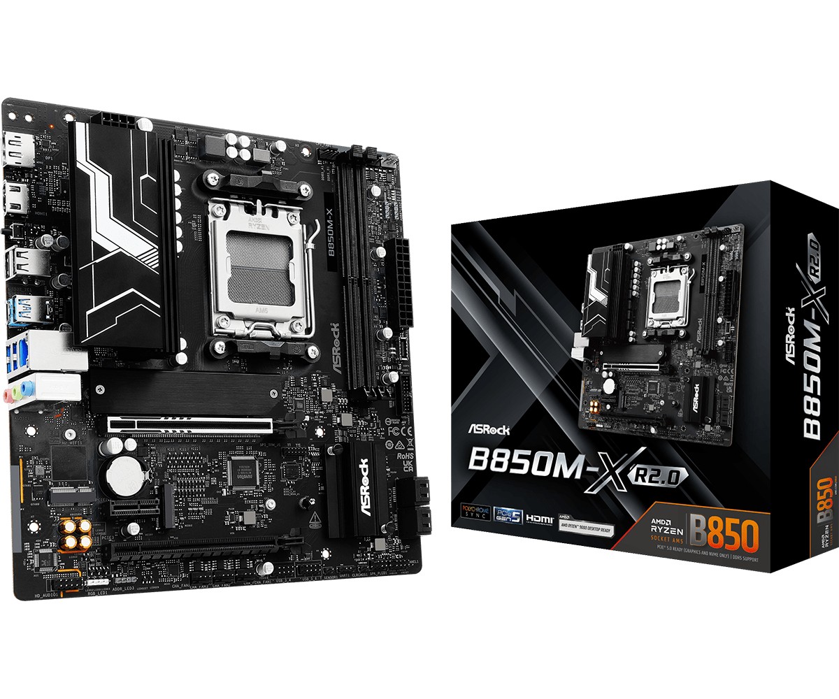 Płyta Socket AM5  ASRock B850M-X R2.0