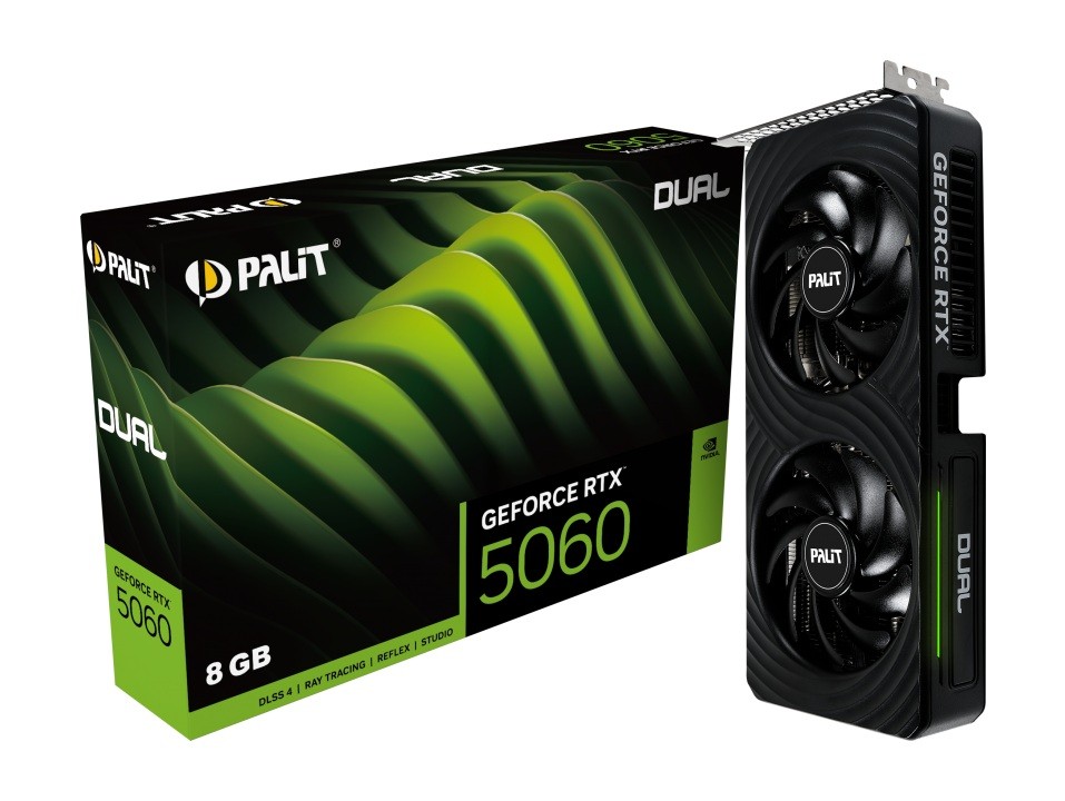 GeForce RTX 5060  8GB  Palit  Dual