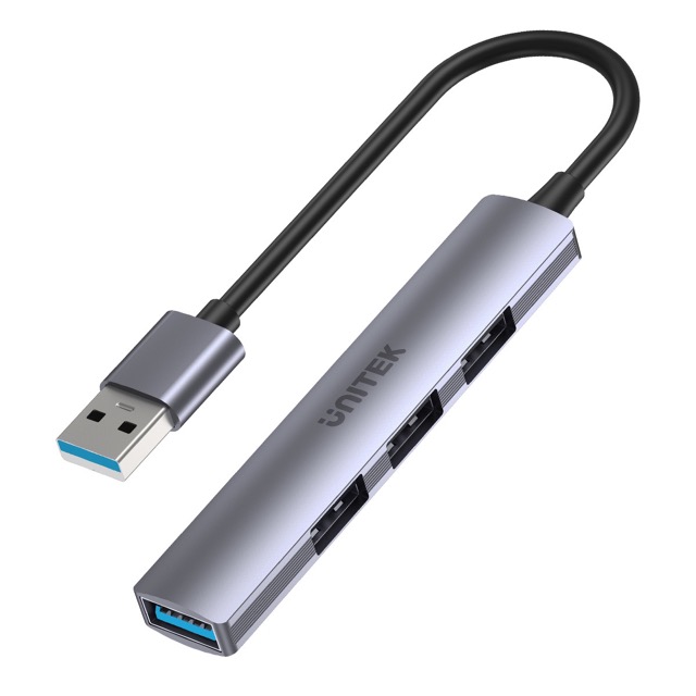 HUB USB 3.0  4 portowy zewnętrzny  1xUSB3.0 3xUSB2.0 Unitek