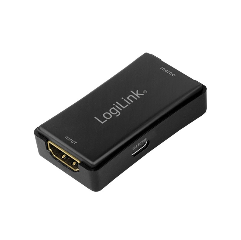 Wzmacniacz sygnału/Repeater HDMI 4K 60Hz do 25m  LogiLink