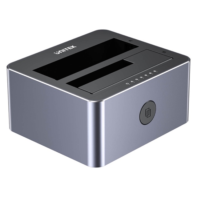 Stacja dokująca dla dysków HDD 2.5 i 3.5  USB Type-C  Stacja klonująca  Unitek