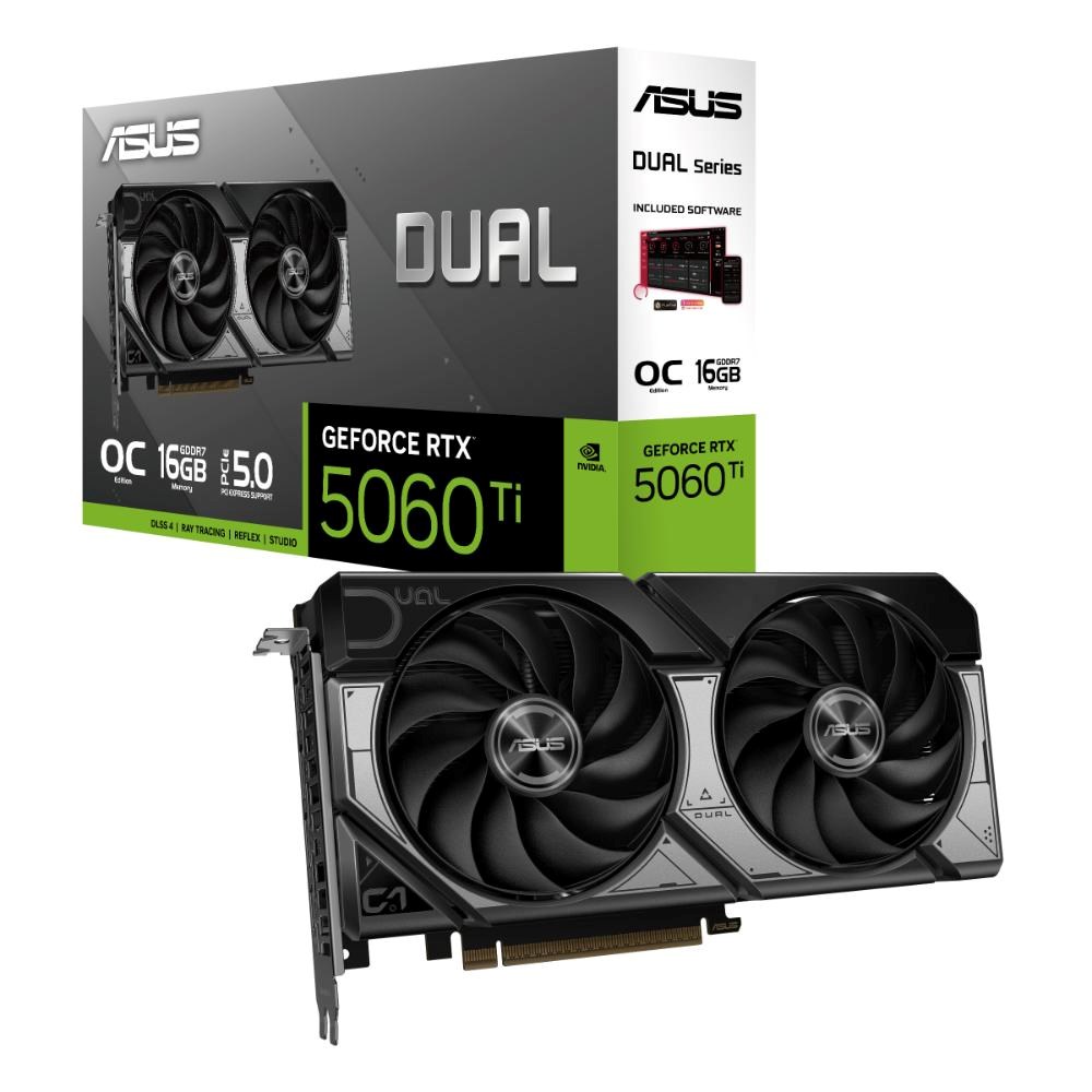 GeForce RTX 5060 Ti  16GB  Asus  Dual OC