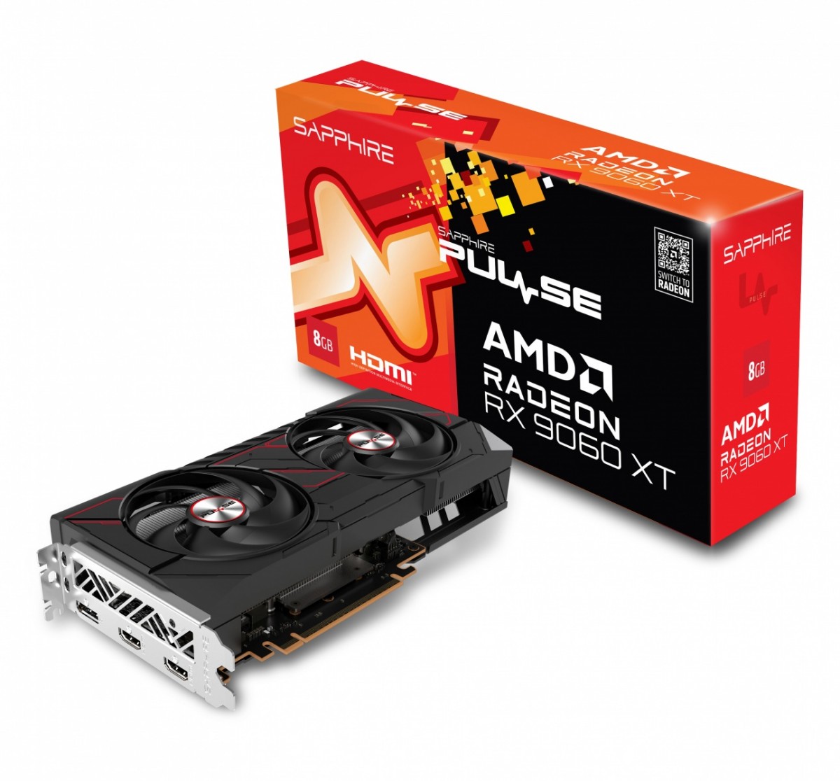 Radeon RX 9060 XT   8GB  Sapphire  Pulse