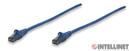 Kabel RJ45/RJ45  0.5 m    Patchcord  Kategoria 6  Niebieski
