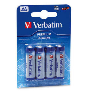 Bateria Alkaliczna AA  4 szt.  Verbatim
