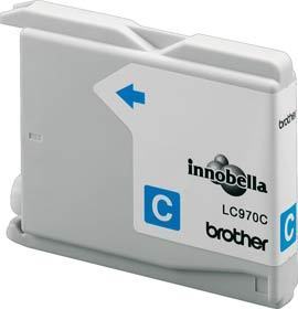 Tusz Brother  LC970C  Cyan  300 str.