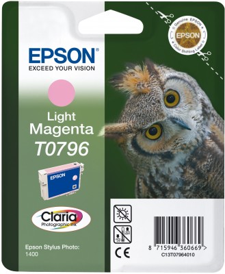 Tusz Epson  T0796  Light Magenta  470 str.