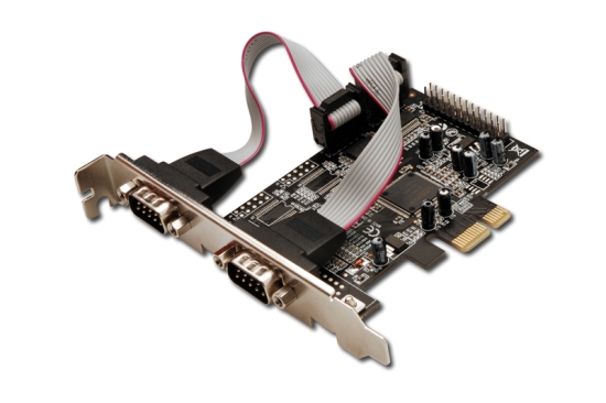 Kontroler PCI Express I/O 1 x LPT + 2 x DB9F  Digitus