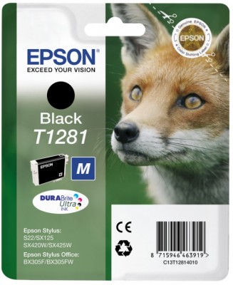 Tusz Epson  T1281  Black  170 str.