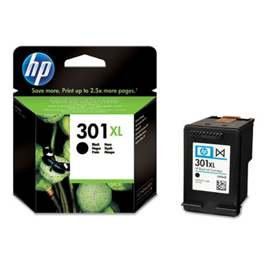 Tusz HP 301XL CH563EE  Black  480 str.