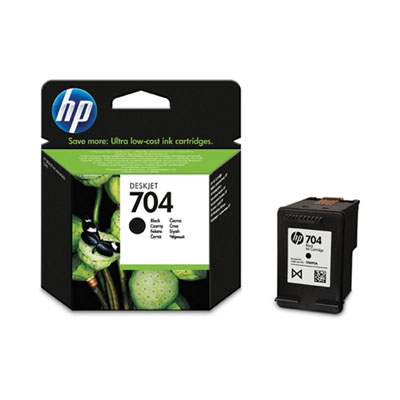 Tusz HP 704  CN692AE  Black  480 str.