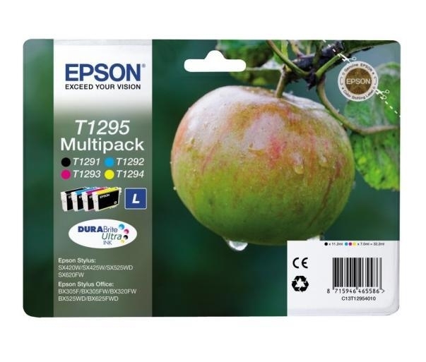 Tusze Epson  T1295  Multipack C/M/Y/K