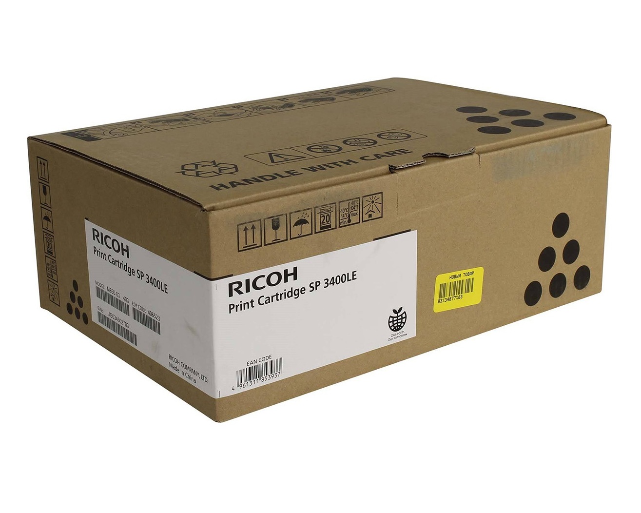 Toner Ricoh  Aficio SP 3400; 3410  Black  2500 str.