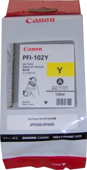 Tusz Canon  PFI-102Y  Yellow  130 ml.