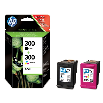 Tusze HP 300  CN637EE  Black + Color