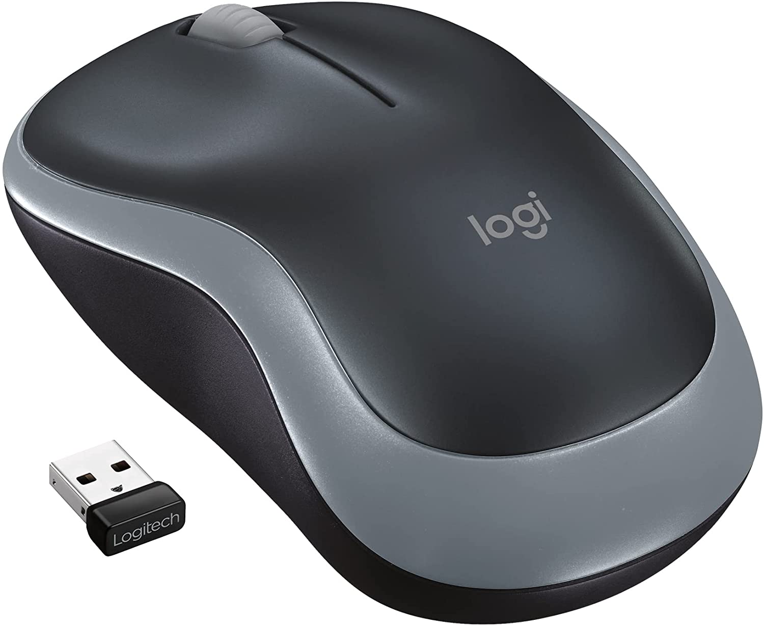 Mysz bezprzewodowa Logitech M185  Szara