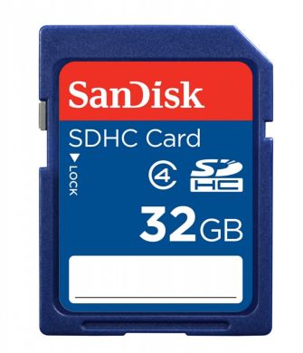- karta pamieci SD   32GB SDHC SanDisk