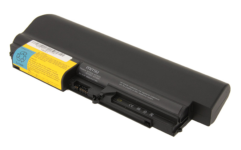 Bateria do laptopa IBM T61; R61  10.8 V  6600 mAh