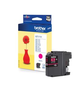 Tusz Brother  LC121M  Magenta  300 str.