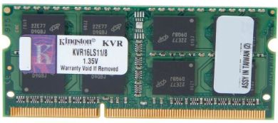 SODIMM  PC-1600 DDR3L   8GB CL11  KVR16LS11/8      Kingston