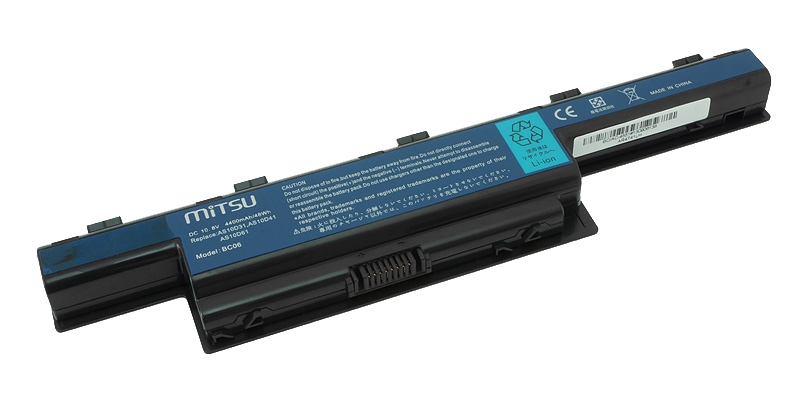 Bateria do laptopa Acer Aspire 4551; 4741; 5741  10.8 V  4400mAh