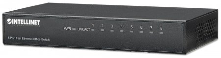 Switch Intellinet 8x10/100 MB/s  Metalowy