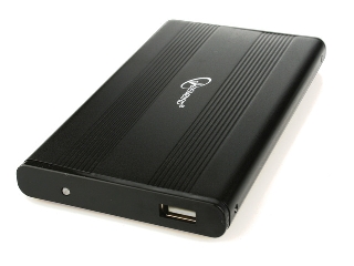 Obudowa  do HDD/SSD 2.5"  USB 2.0  Gembird  Aluminiowa