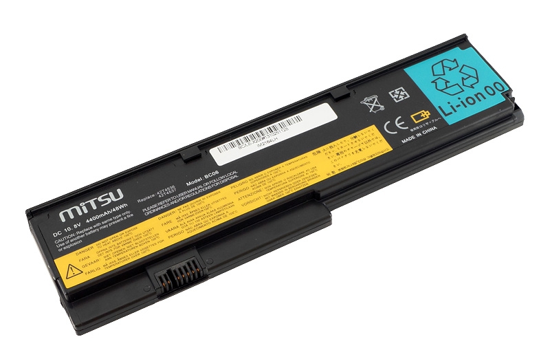 Bateria do laptopa Lenovo X200  10.8 V  4400 mAh