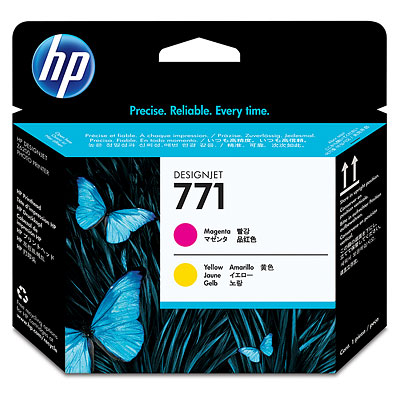 Tusz HP 771  CE018A  Magenta and Yellow