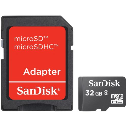 - karta pamieci MicroSD   32GB SDHC  SanDisk Class 4 + Adapter SD!