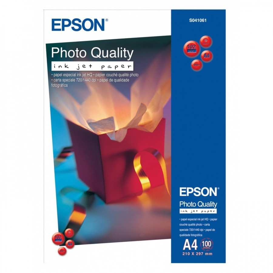 Papier Epson A4 105g Photo Quality Ink Jet  100 szt.