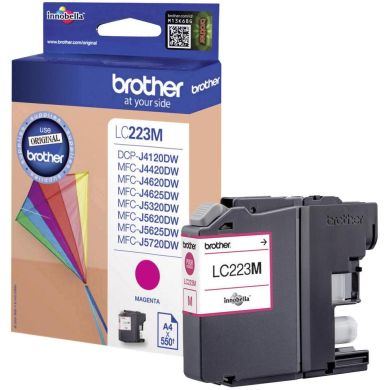 Tusz Brother  LC223M  Magenta  550 str.