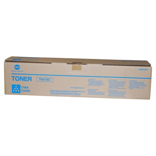Toner Konica Minolta  TN-314C  Cyan  20000 str.