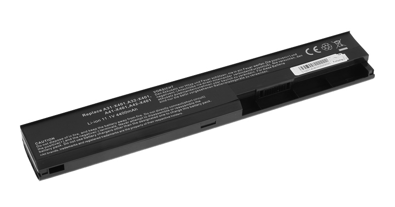 Bateria do laptopa Asus X301, X401, X501  10.8 V  4400mAh