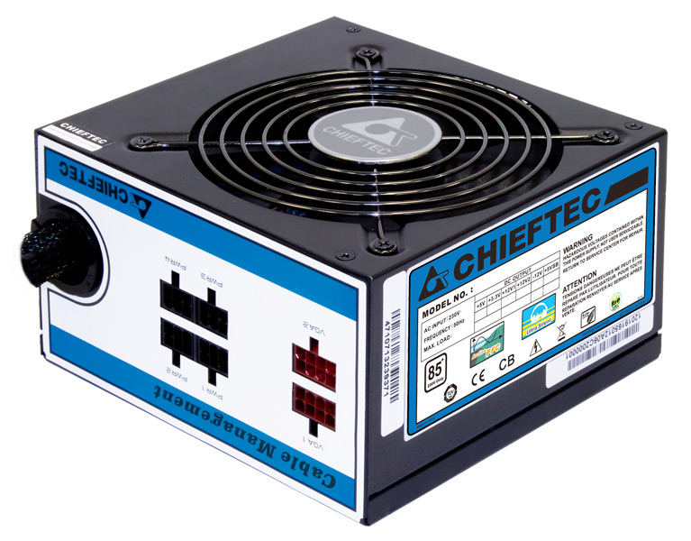 Zasilacz ATX   750W  Chieftec A-80
