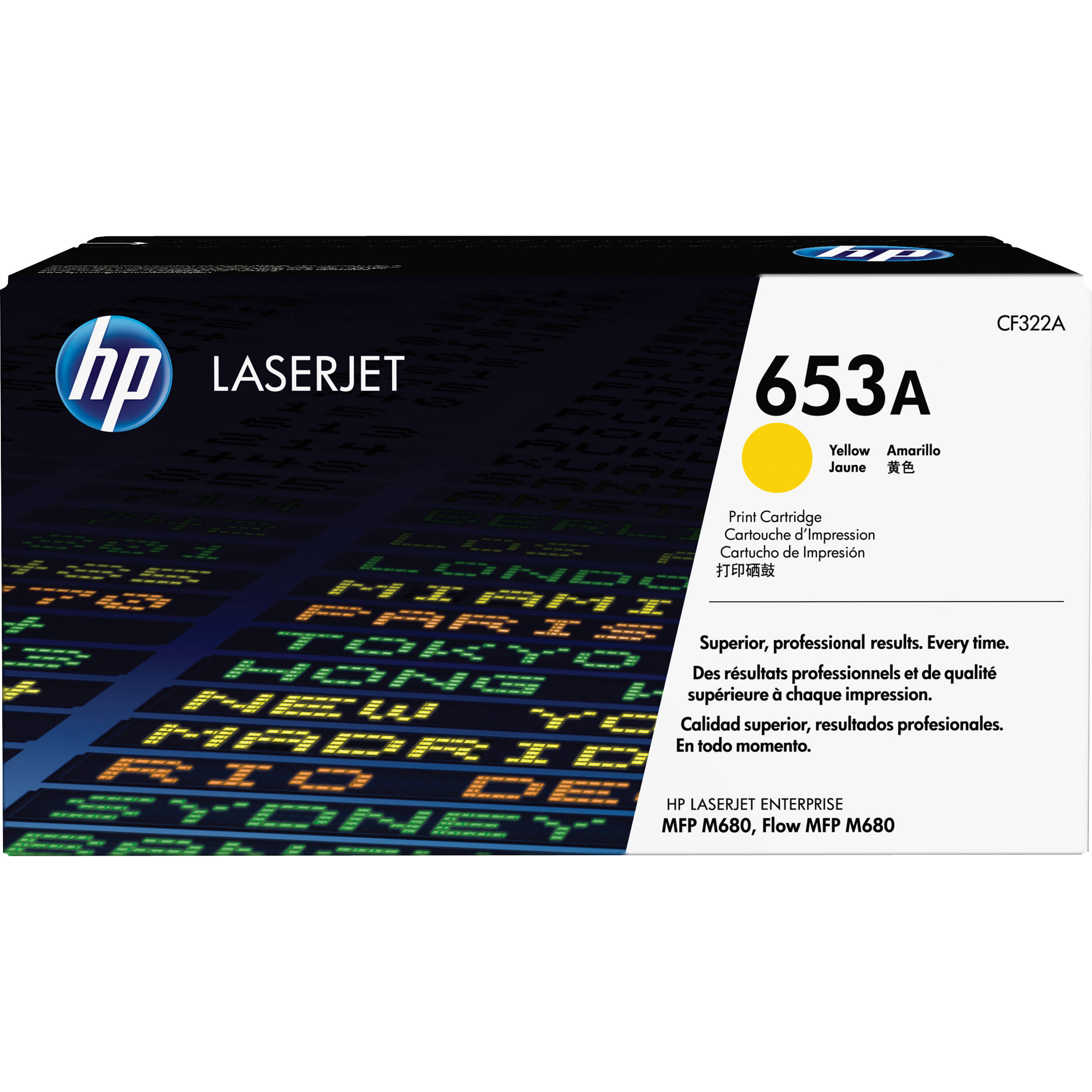 Toner HP 653A  CF322A  Yellow  16500 str.