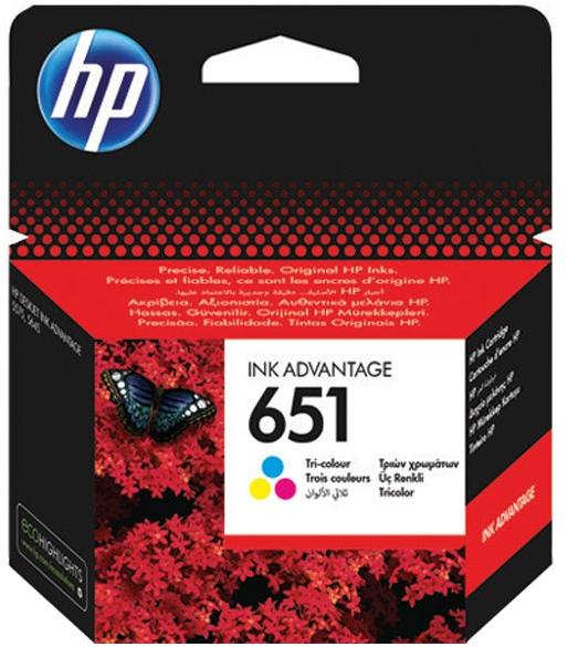 Tusz HP 651  C2P11AE  Color  300 str.