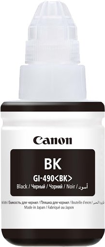 Tusz Canon  GI-490  Black  135 ml.  6000 str.