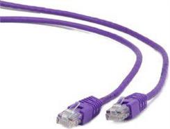 Kabel RJ45/RJ45  2 m    Patchcord  Kategoria 6  Fioletowy