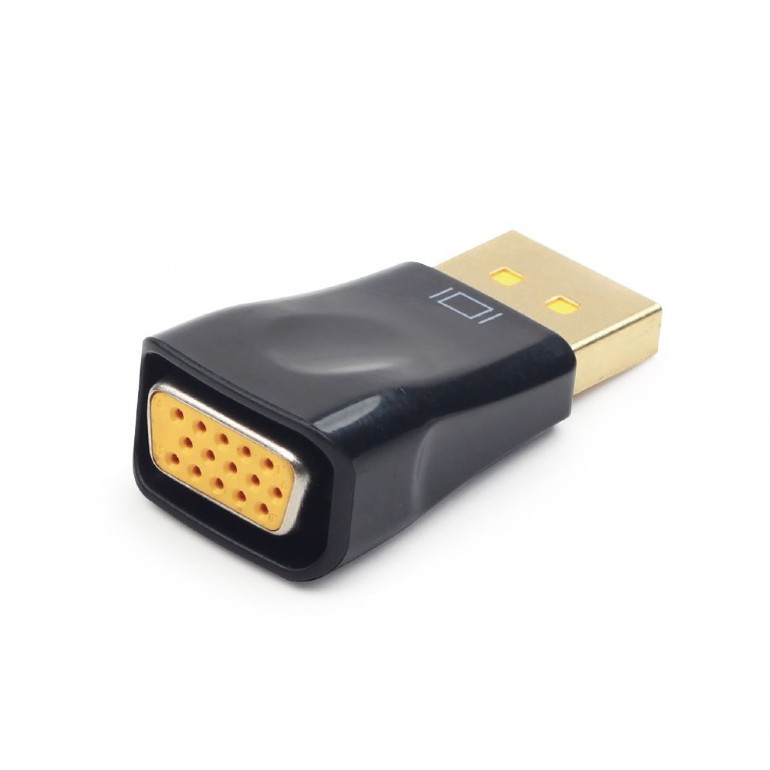 Adapter DisplayPort męski na VGA żeński  Gembird