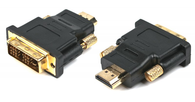 Adapter HDMI męski na DVI-D męski  Gembird