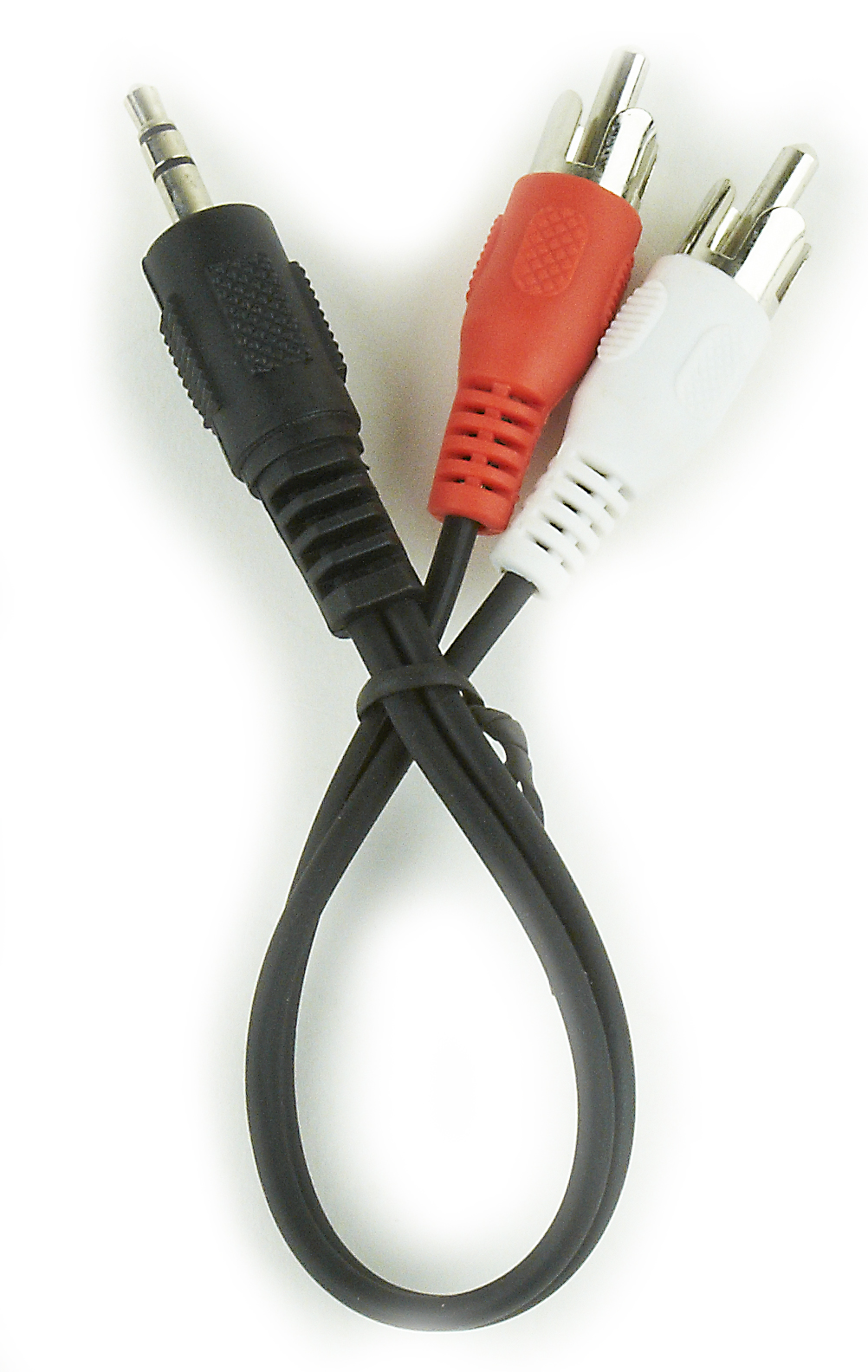 Kabel Audio Mini Jack Stereo na podwójny Cinch (RCA)   0.2m  Gembird