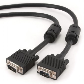 Kabel SVGA HD15 męski na HD15 męski, ekranowany    5.0 m  Gembird